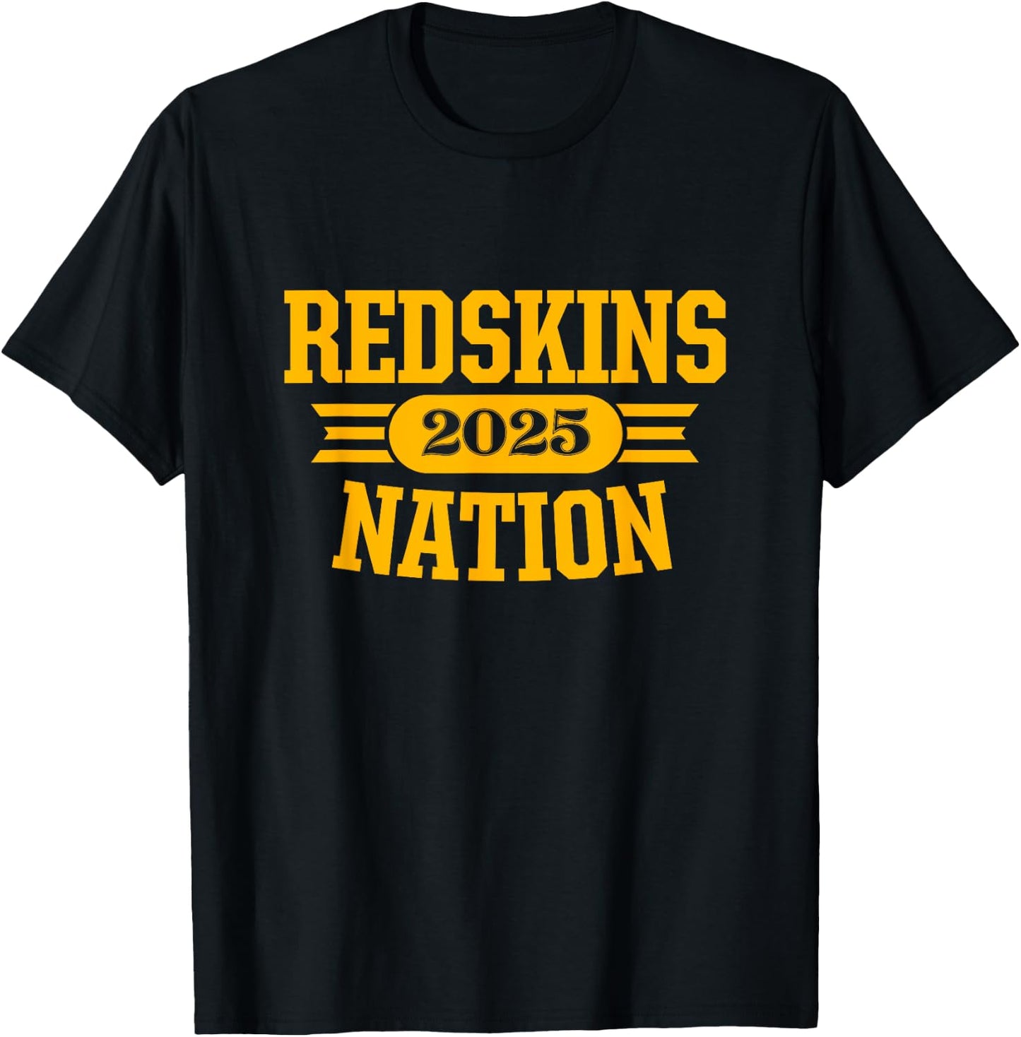Indian Creek Redskins Official High School Gear -Adults & Kids Black Small Modern Short Sleeve T-Shirt - T-Shirt | Black