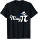 Birdorable Mag PI with Black-billed Magpie T-Shirt - T-Shirt | Black