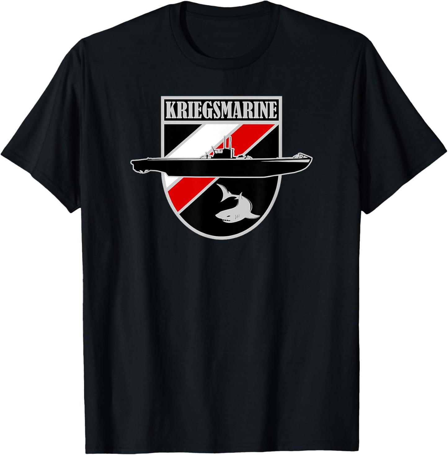 WW2 German U-boat - Kriegsmarine T-Shirt - T-Shirt | Black