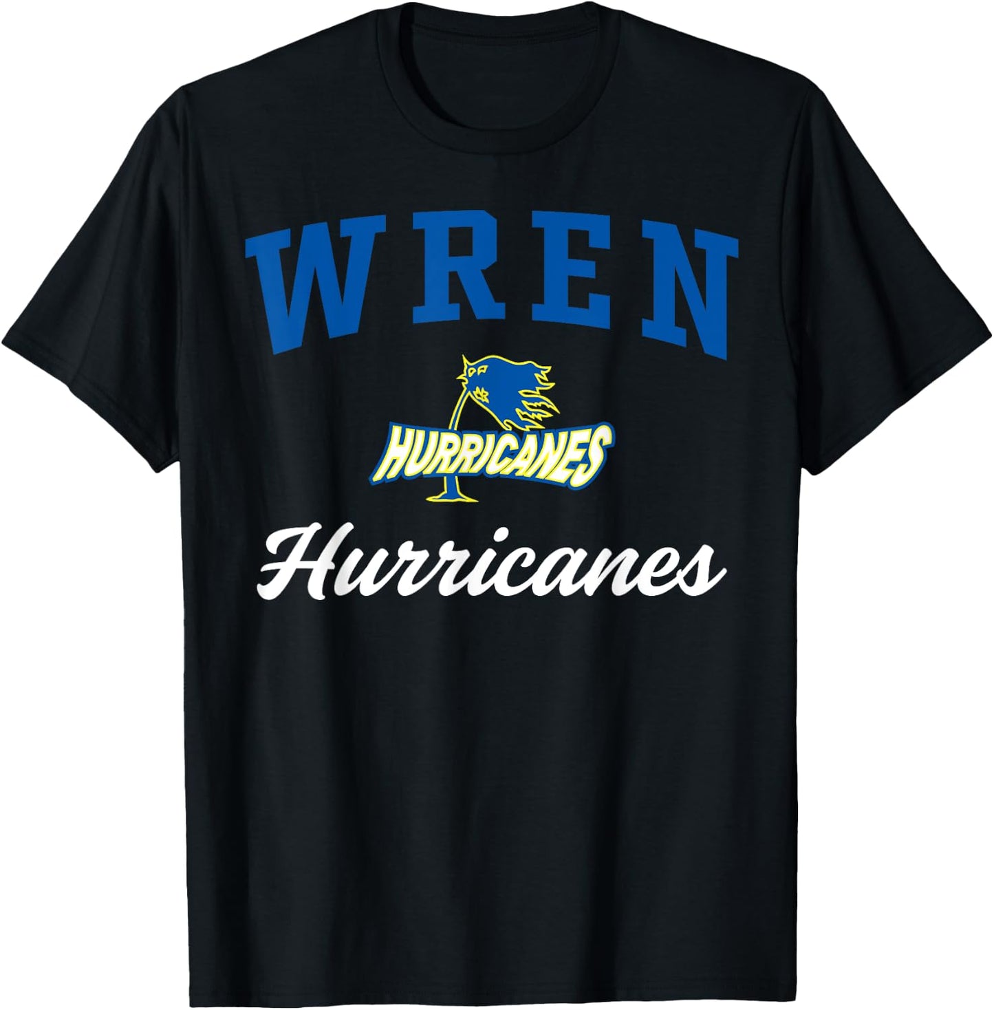 Wren High School Hurricanes C3 T-Shirt - T-Shirt | Black