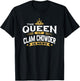 The Queen Of Clam Chowder Is Here T-Shirt - T-Shirt | Black