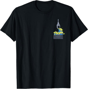 Disney Pixar Toy Story Aliens Claw Machine Pocket T-Shirt - T-Shirt | Black