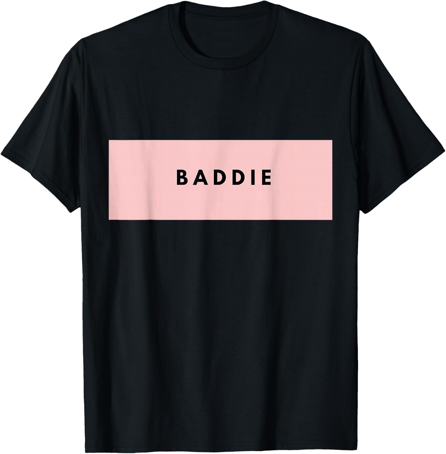 BADDIE Aesthetic | Gift Shirt T-Shirt - T-Shirt | Black