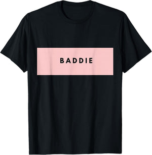 BADDIE Aesthetic | Gift Shirt T-Shirt - T-Shirt | Black
