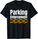 PEO Meter Maid and Parking Enforcer Shirts -Adults Black Short Sleeve Classic Fit Uniform Shirt Size Small T-Shirt - T-Shirt | Black