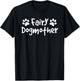 Fairy Dog Mother Shirt, Puppy Paw Mom For Dog Owner T-Shirt - T-Shirt | Black