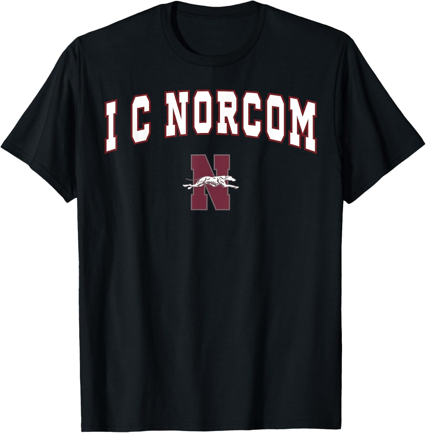 I C Norcom High School Greyhounds C2 T-Shirt - T-Shirt | Black