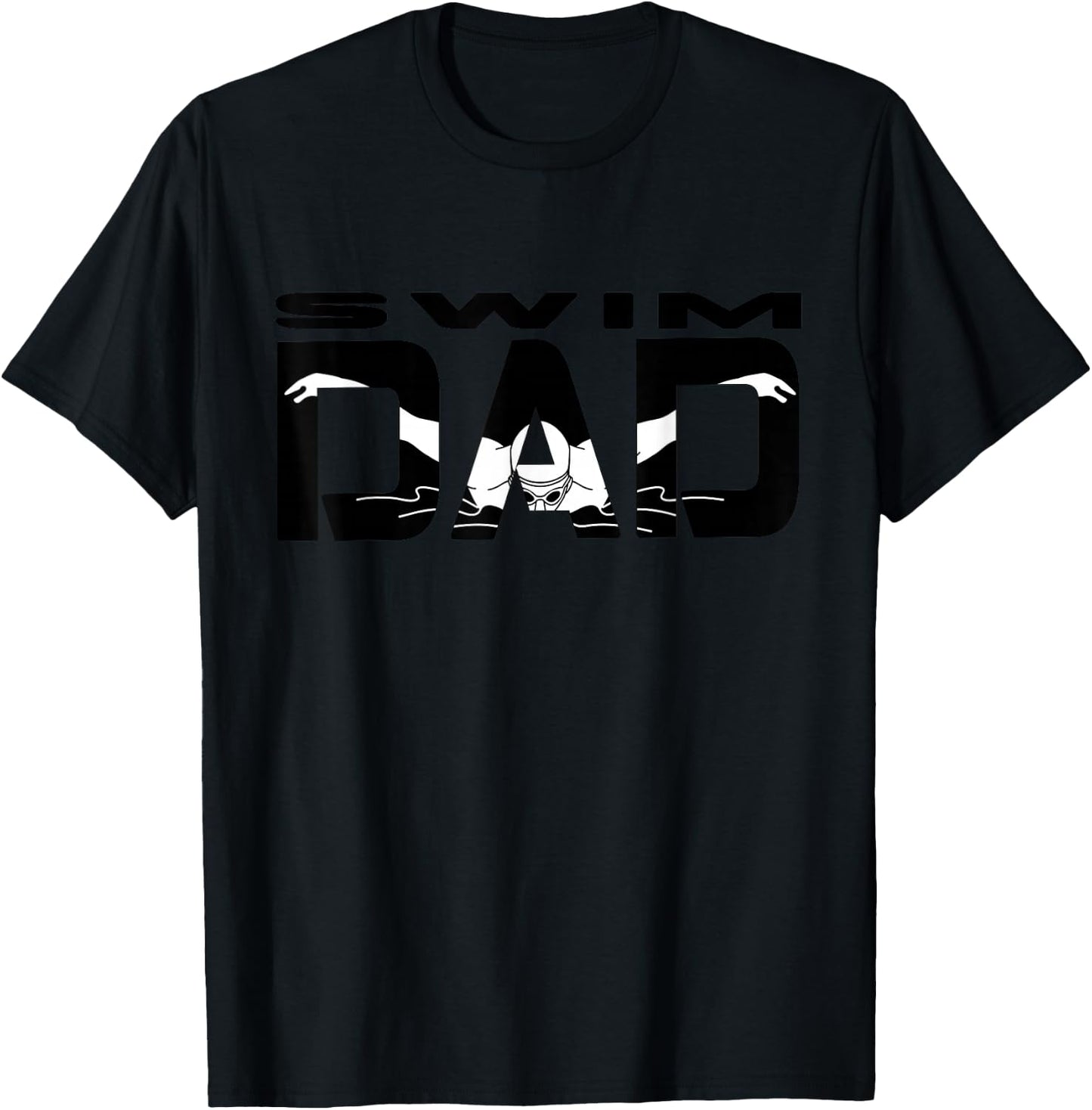Shirt Championship Competition Swimmer Swim Swimming Pool T-Shirt - T-Shirt | Black