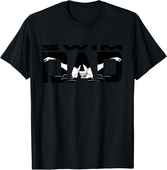 Shirt Championship Competition Swimmer Swim Swimming Pool T-Shirt - T-Shirt | Black