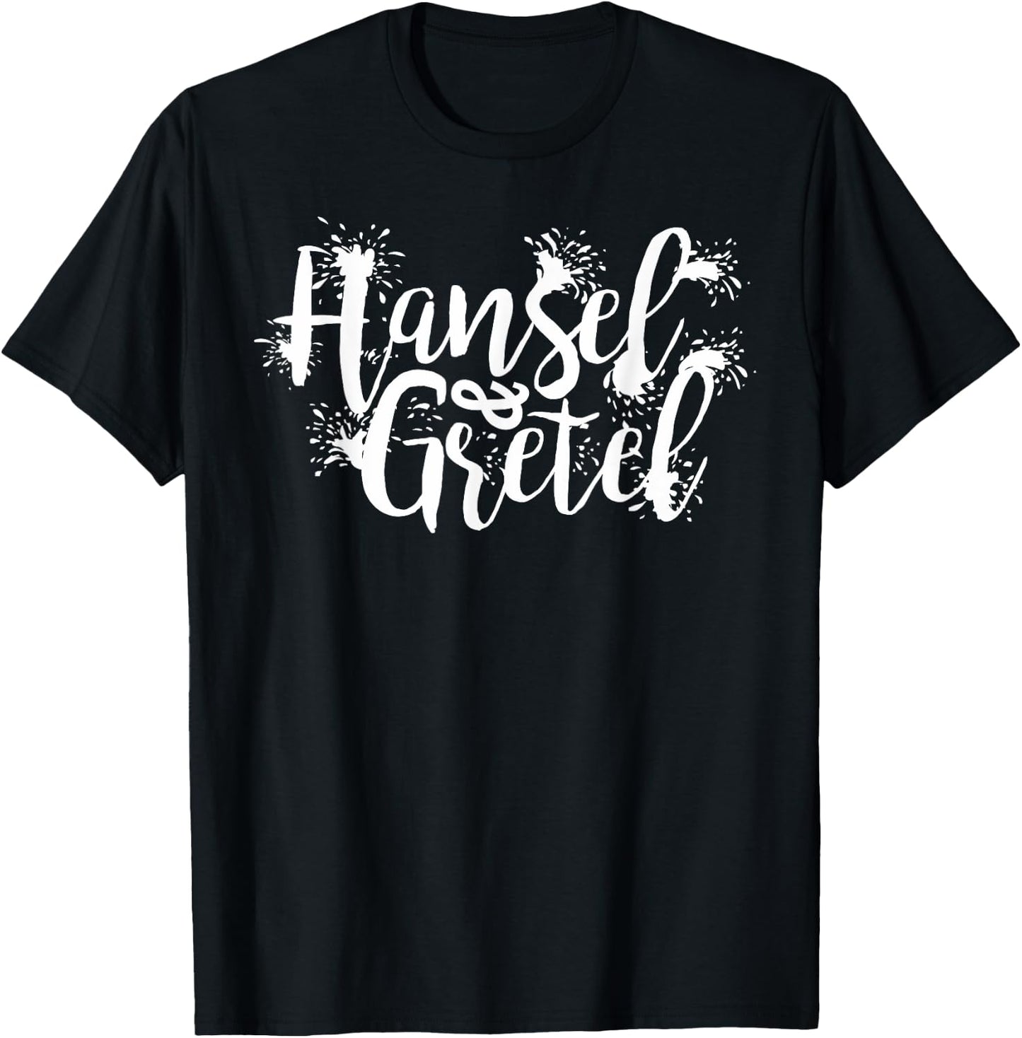 Hansel and Gretel Funny Halloween Saying T-Shirt - T-Shirt | Black