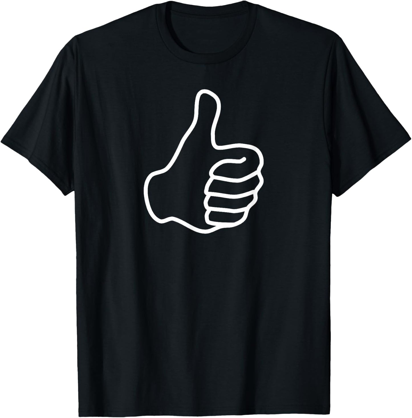 Thumbs Up Shirt T-Shirt - T-Shirt | Black