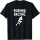 Rushing Machine - Running Back RB Football Field Touchdown T-Shirt - T-Shirt | Black