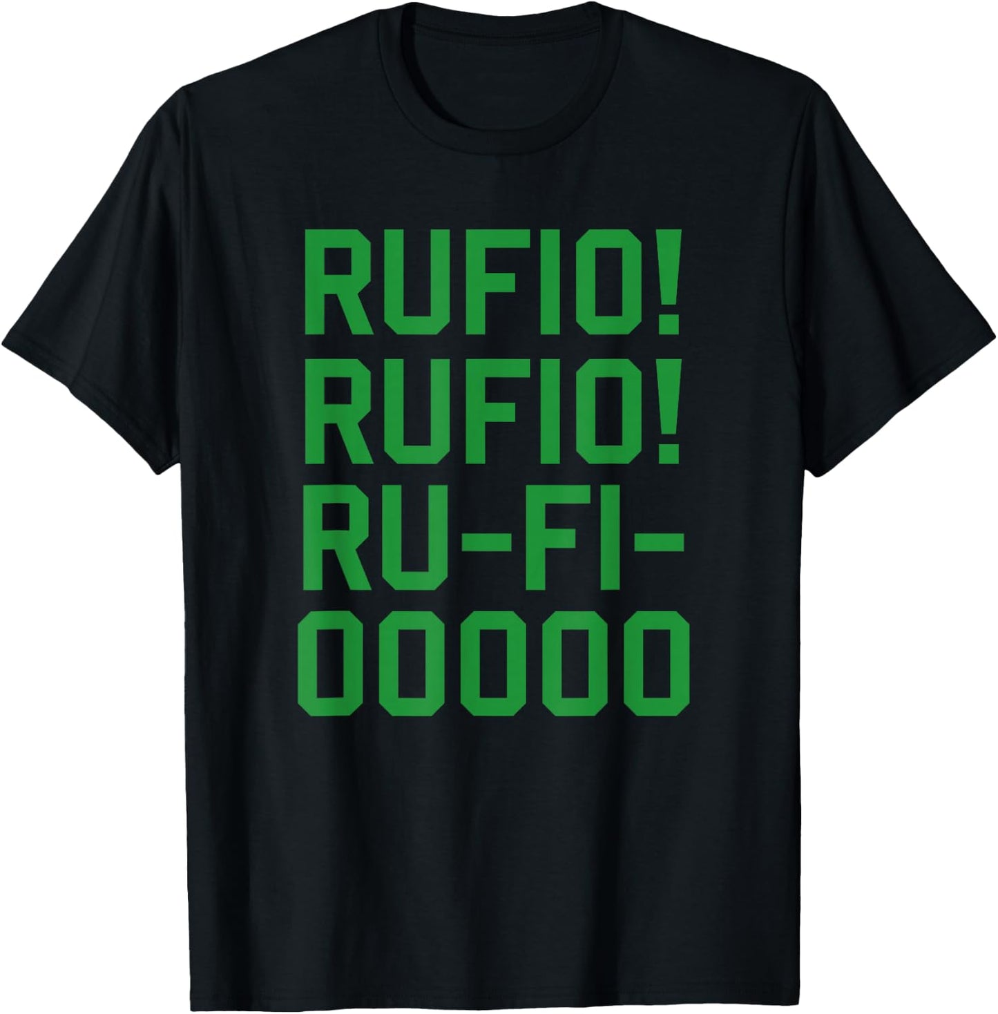 Rufio Ru Fi Ooooo T-Shirt - T-Shirt | Black