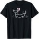 Easter Bunny Ears and Chicks Dachshund T-Shirt - T-Shirt | Black