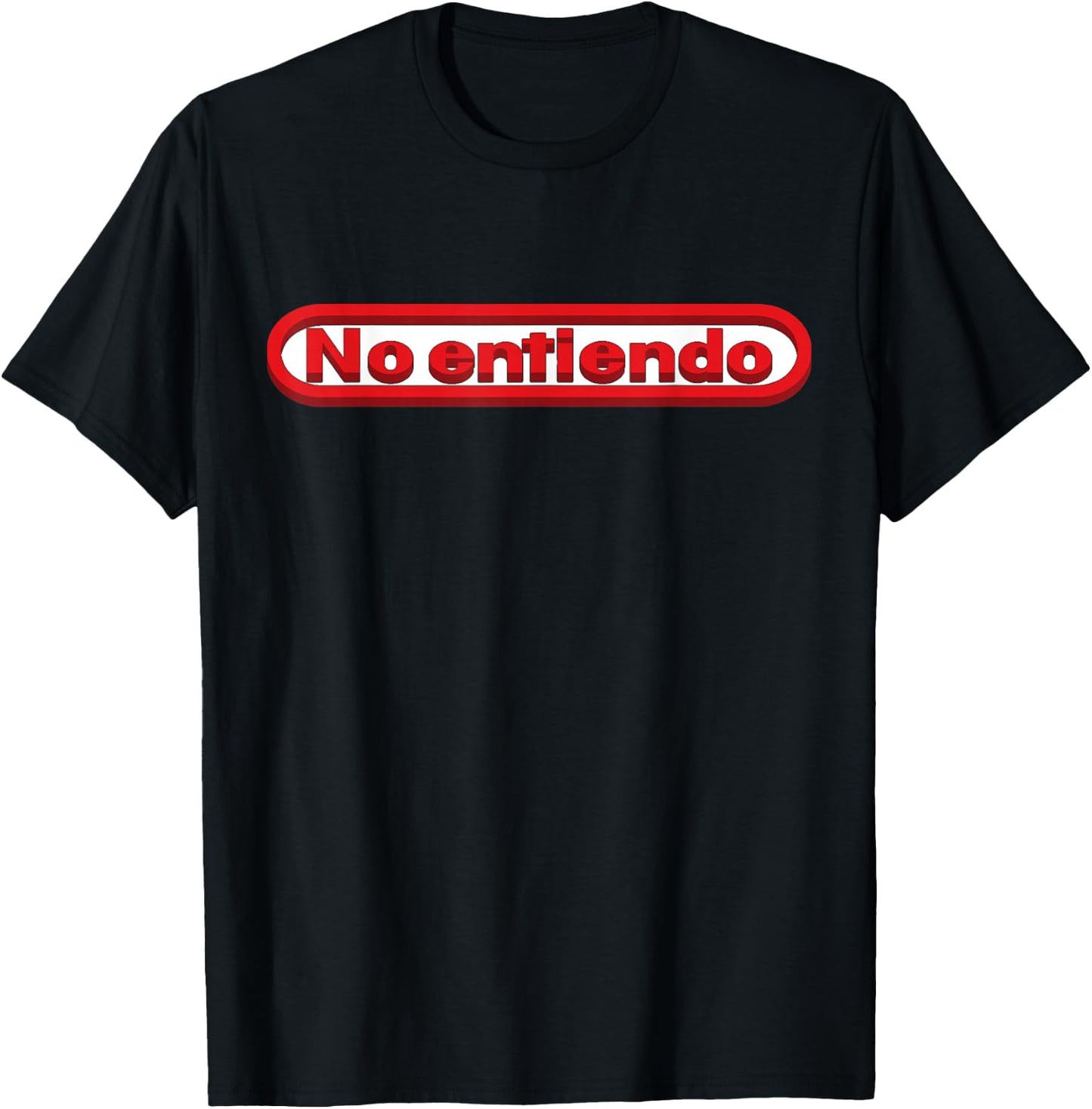 No Entiendo Shirt Funny Spanish I Dont Understand T-Shirt - T-Shirt | Black