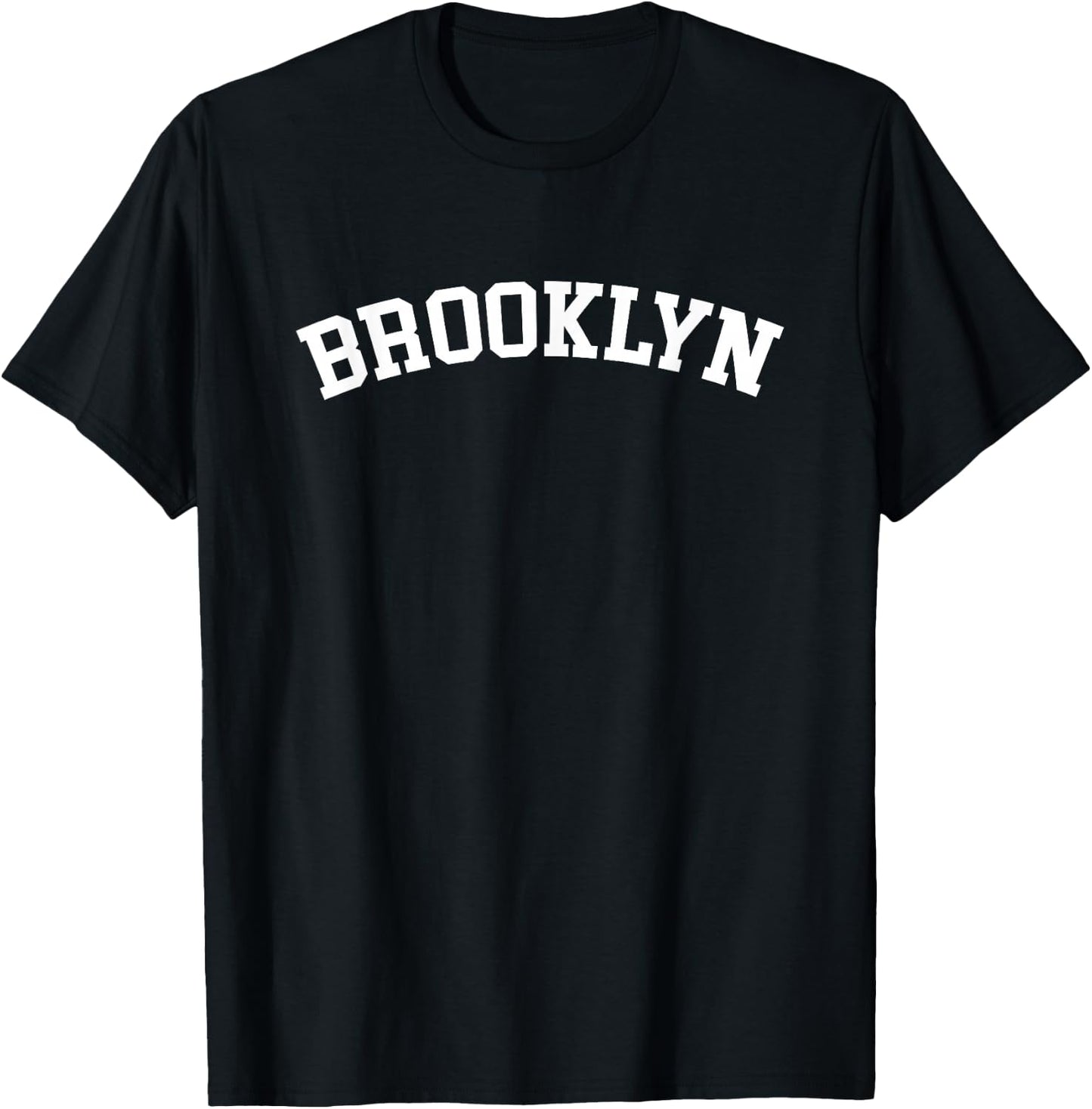 Brooklyn Borough New York College Letters T-Shirt - T-Shirt | Black