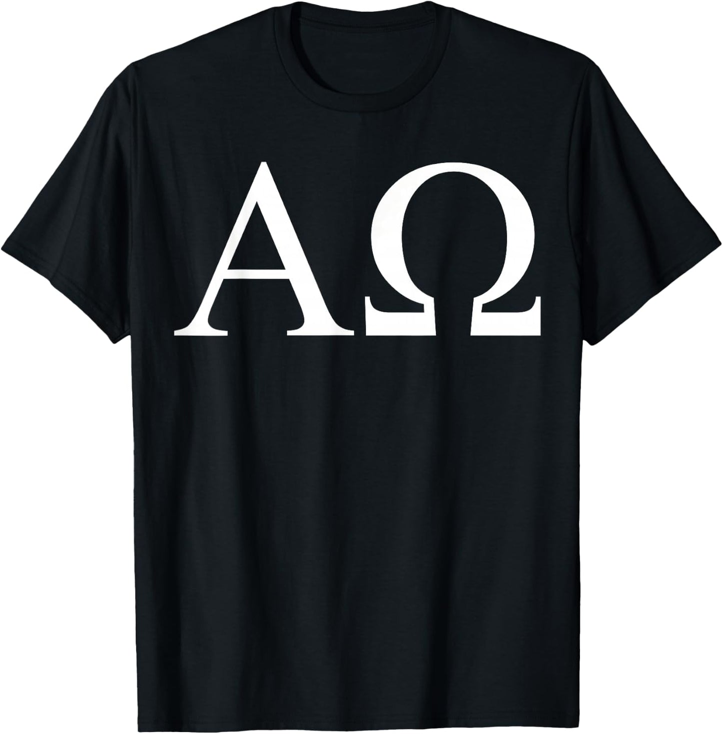 Alpha omega T-Shirt - T-Shirt | Black
