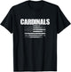 Bloomingdale Cardinals USA Flag Pride T-Shirt - T-Shirt | Black