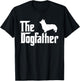 Funny The Dogfather T Shirt | Gift T Shirt for Corgi Lovers T-Shirt - T-Shirt | Black