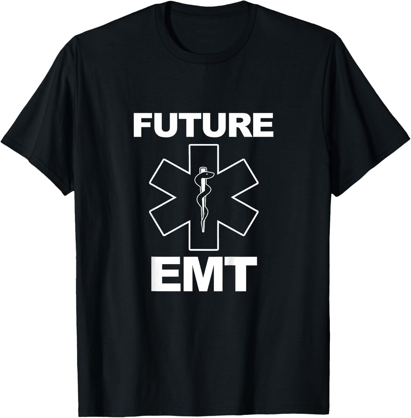 Kids Future EMT Paramedic Cute T-Shirt - T-Shirt | Black