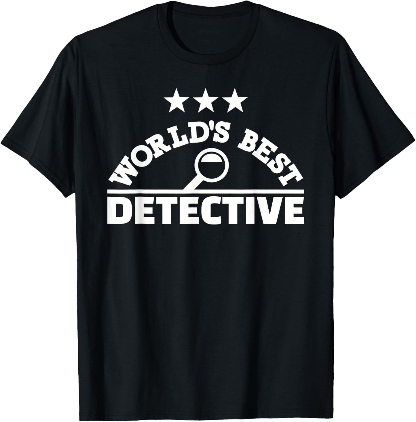 World's best detective T-Shirt - T-Shirt | Black