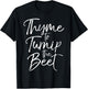 Thyme to Turnip the Beet Shirt Funny Vegetable Pun Shirt T-Shirt - T-Shirt | Black