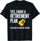 Funny Guitar Player Retirement Gift T-Shirt - T-Shirt | Black