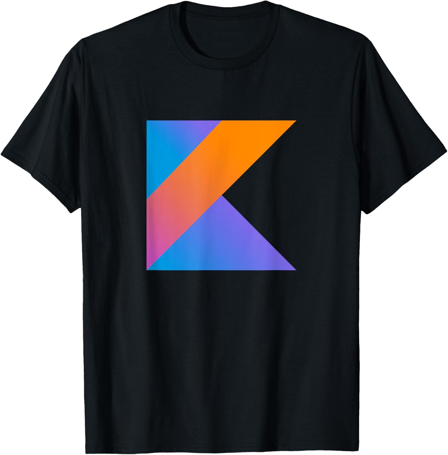 Kotlin Programming Language Logo for Kotlin Programmers Gift T-Shirt - T-Shirt | Black