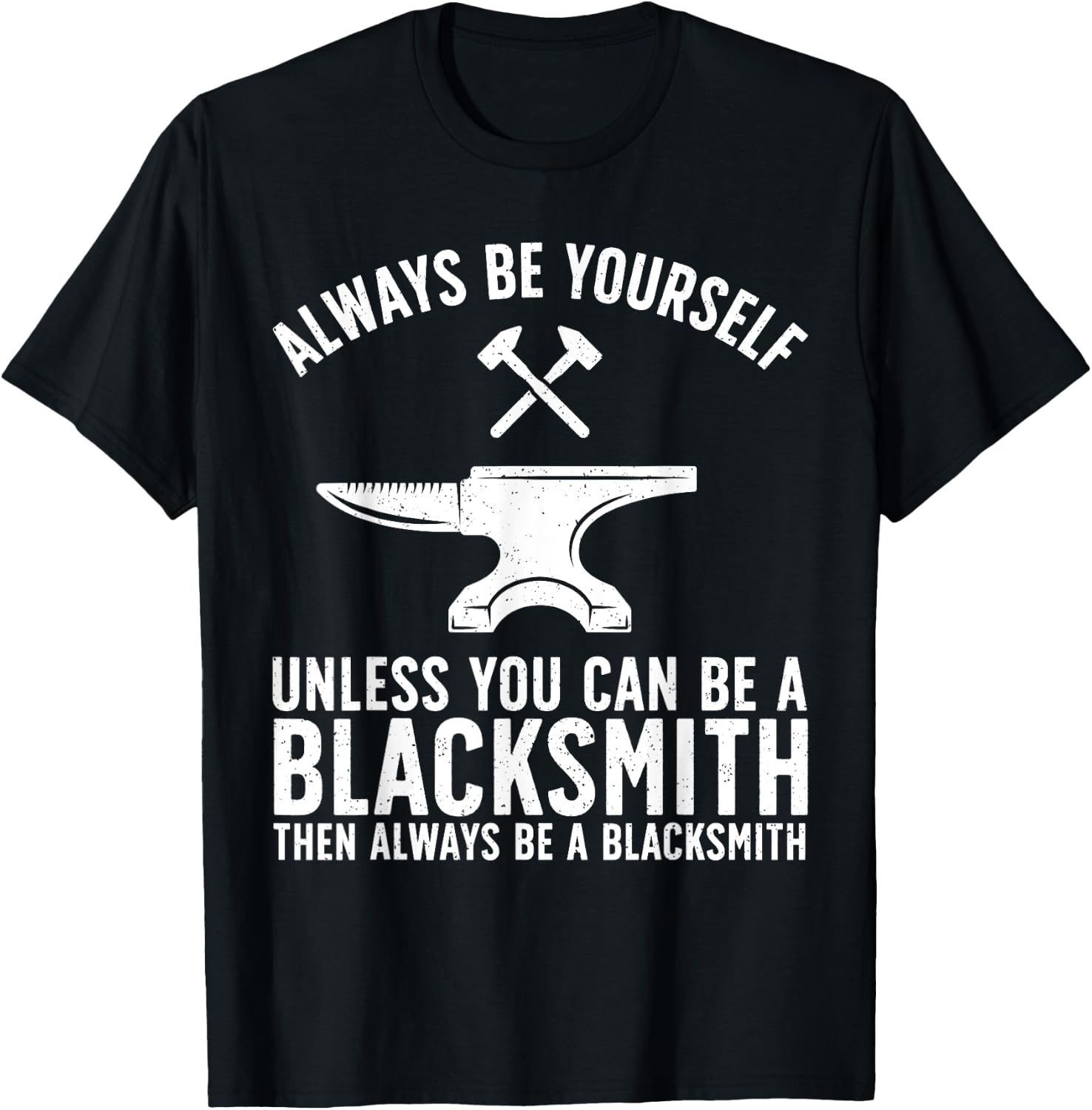 Cool Blacksmith Art Blacksmithing Forging Blacksmith T-Shirt - T-Shirt | Black