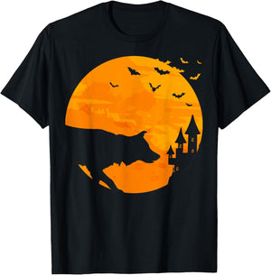 Border Collie Scary Halloween T Shirt T-Shirt - T-Shirt | Black