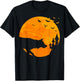 Border Collie Scary Halloween T Shirt T-Shirt - T-Shirt | Black