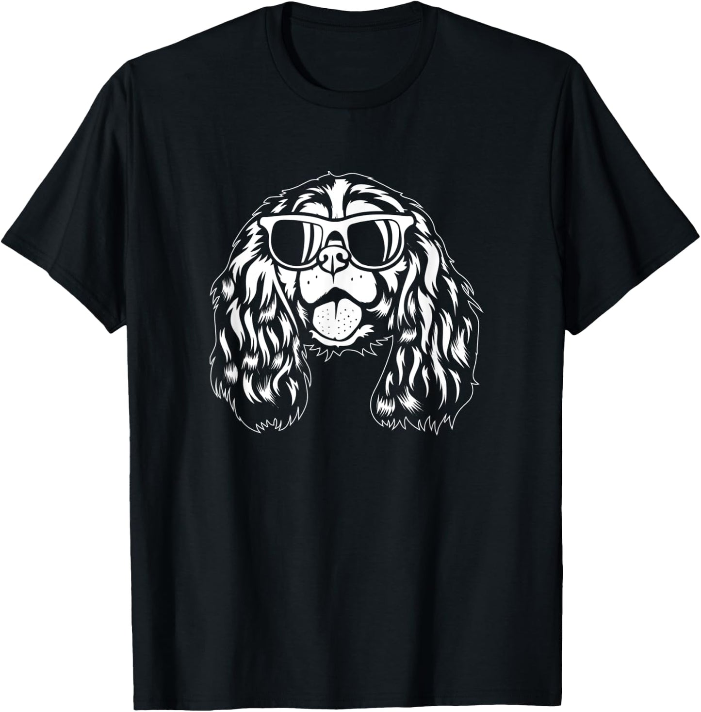 Funny Proud Cavalier King Charles Spaniel Dog Gift Women T-Shirt - T-Shirt | Black