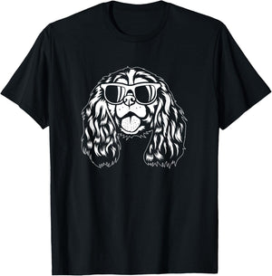 Funny Proud Cavalier King Charles Spaniel Dog Gift Women T-Shirt - T-Shirt | Black