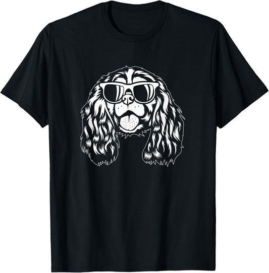 Funny Proud Cavalier King Charles Spaniel Dog Gift Women T-Shirt - T-Shirt | Black