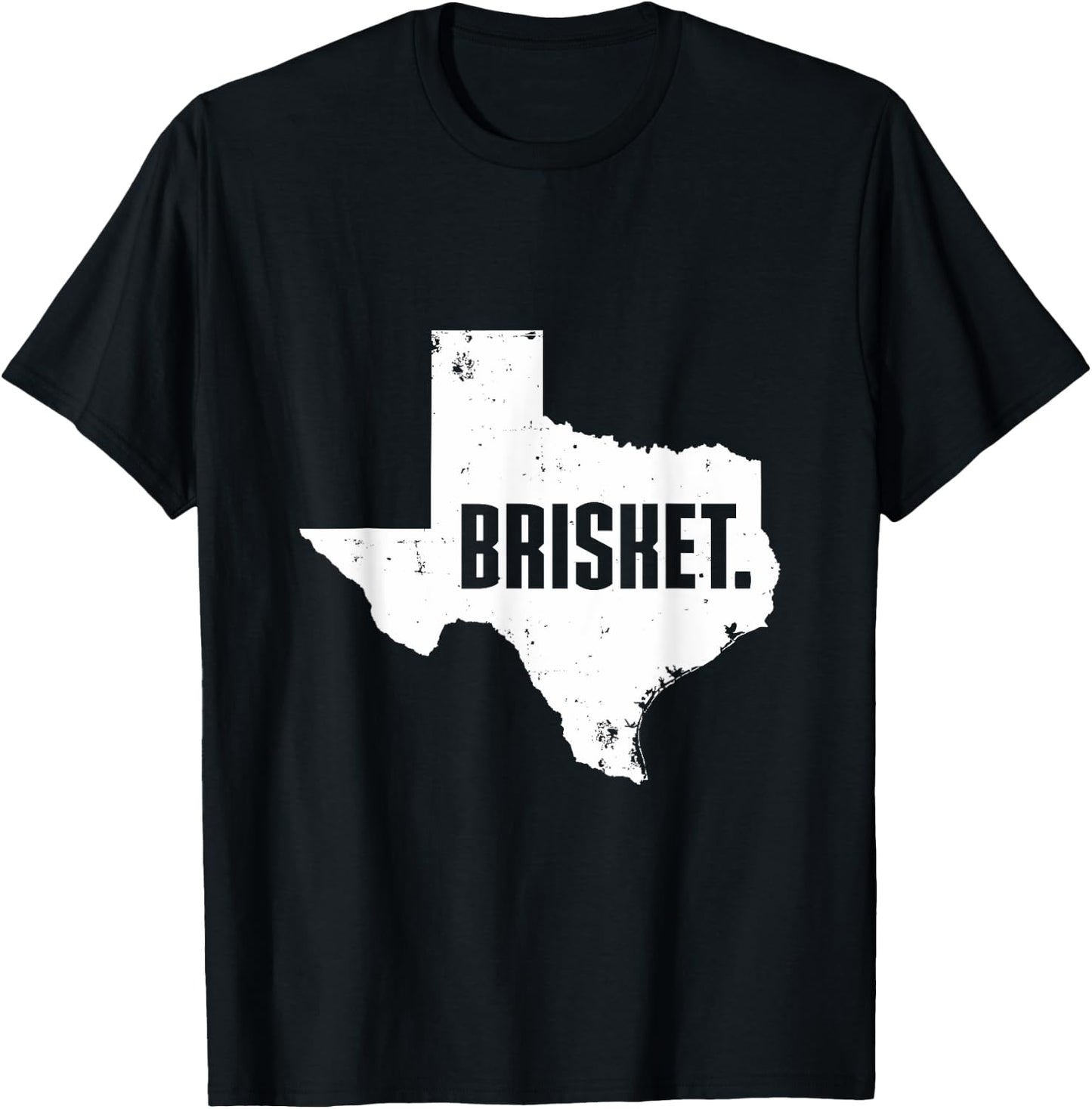 Texas Brisket Cute Grilled BBQ Brisket T-Shirt - T-Shirt | Black