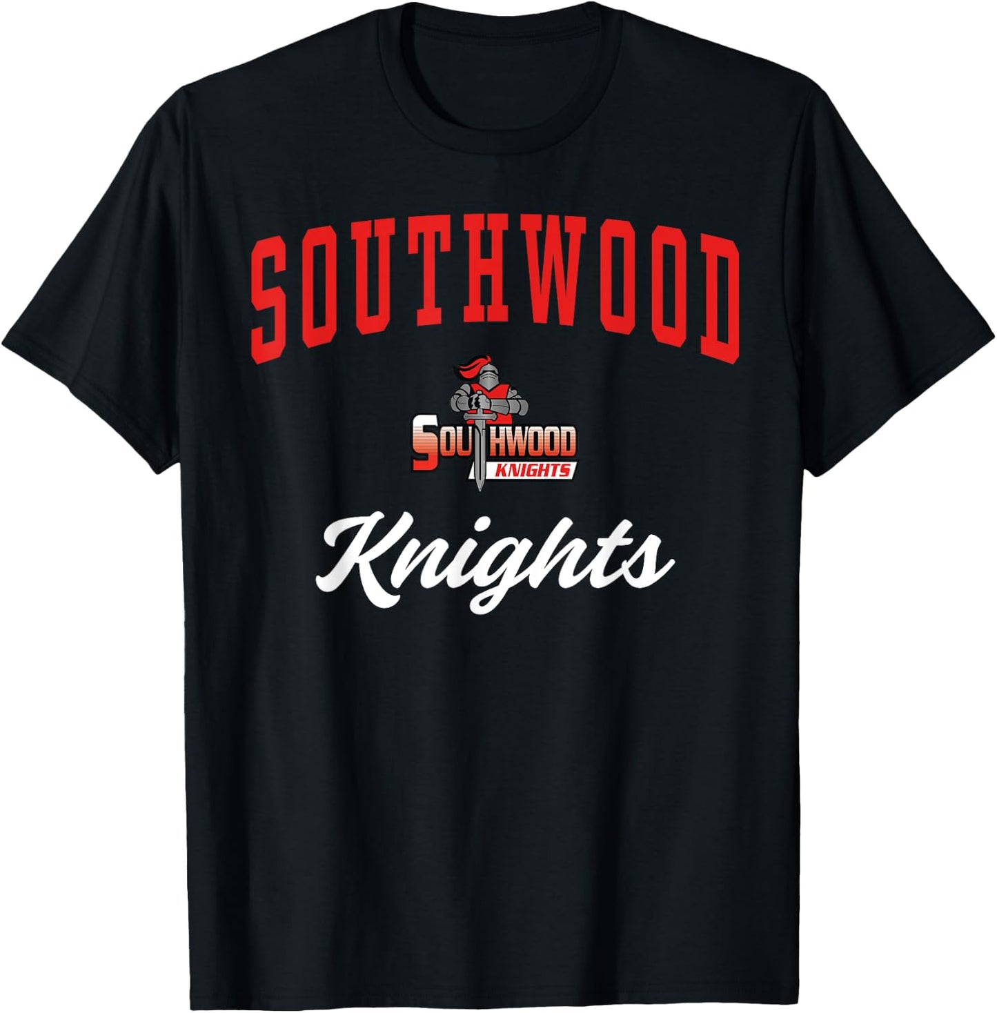 Southwood High School Knights T-Shirt - T-Shirt | Black
