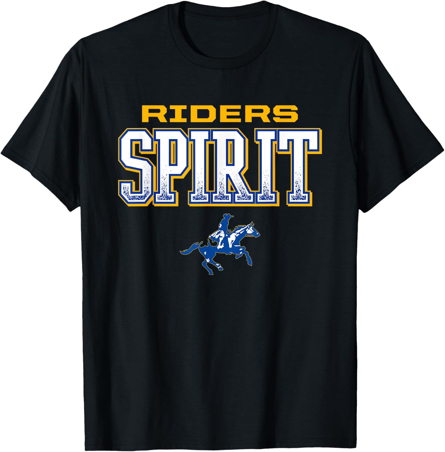 Caesar Rodney Riders Logo Spirit HS T-Shirt - T-Shirt | Black