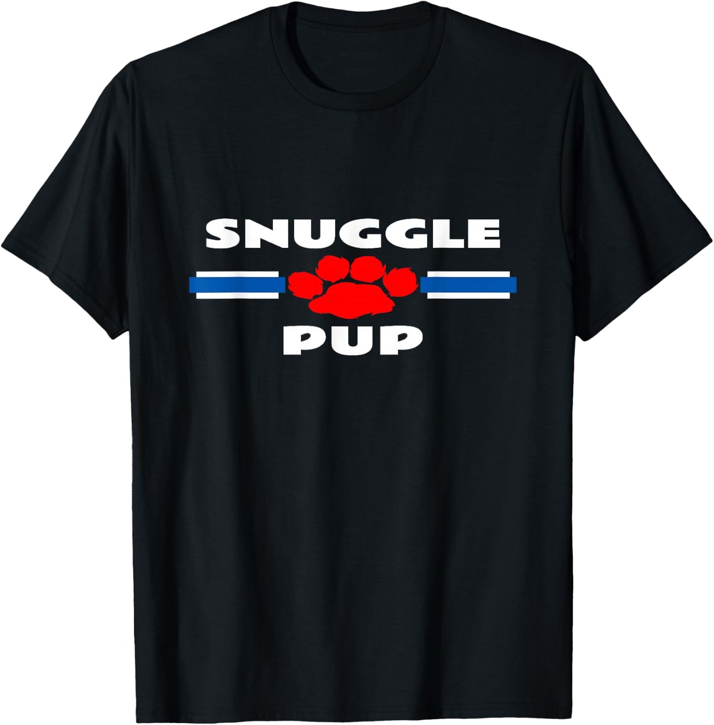 Gay Snuggle Pup Play Shirt Adult Puppy BDSM Kink Gear T-Shirt - T-Shirt | Black
