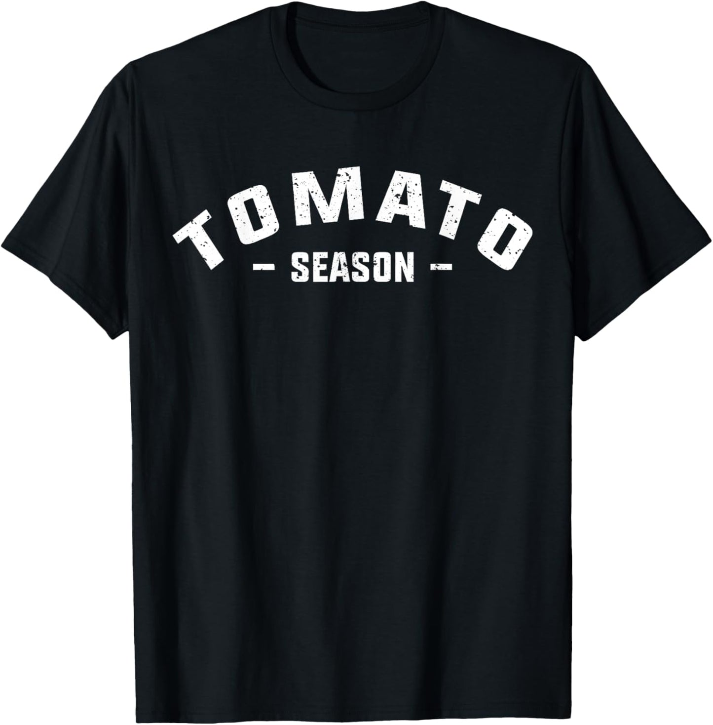 Tomato Season Funny Tomato Gardening Vegetables Farm Farmer T-Shirt - T-Shirt | Black