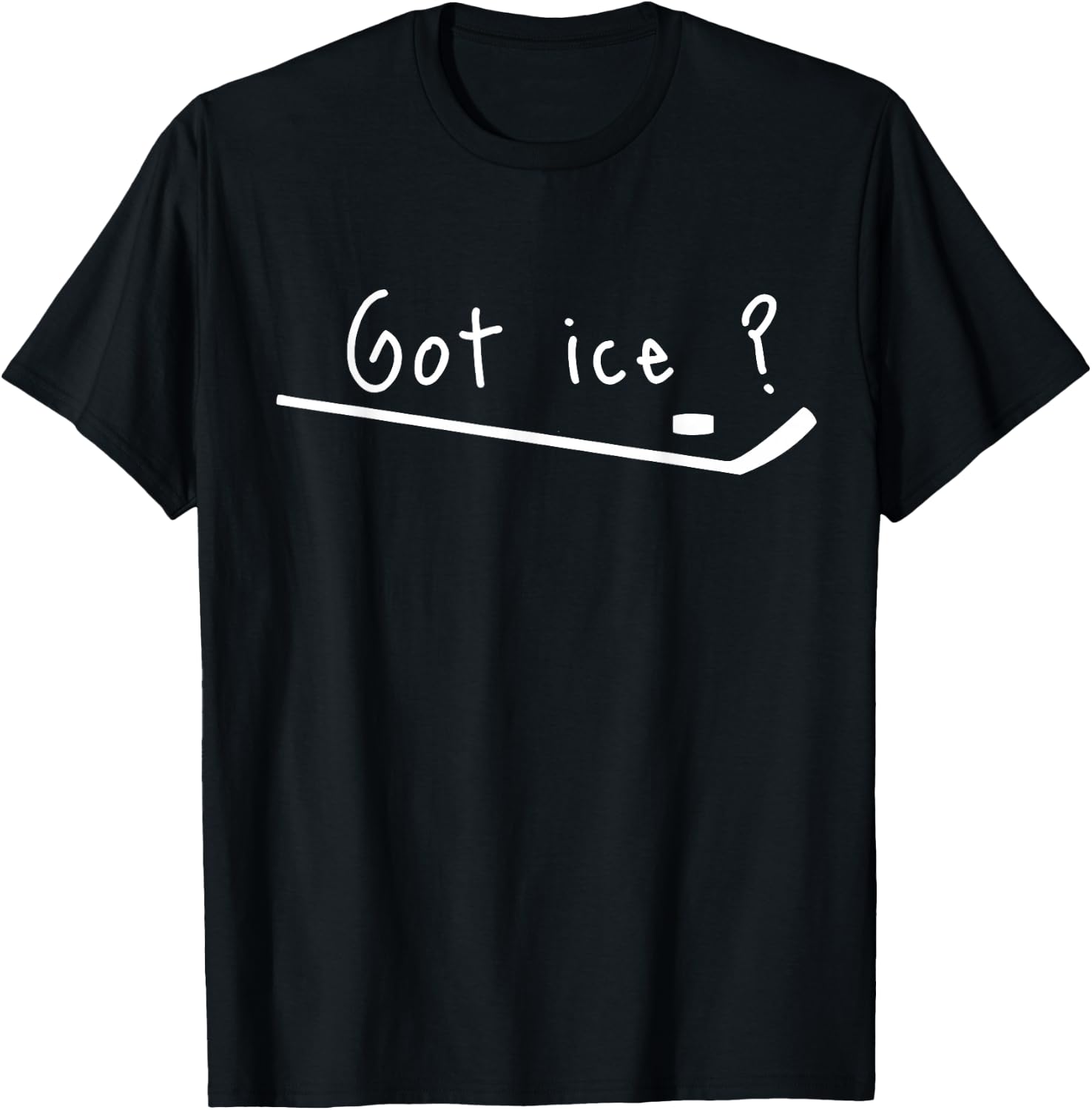 Ice Hockey T-Shirt - T-Shirt | Black