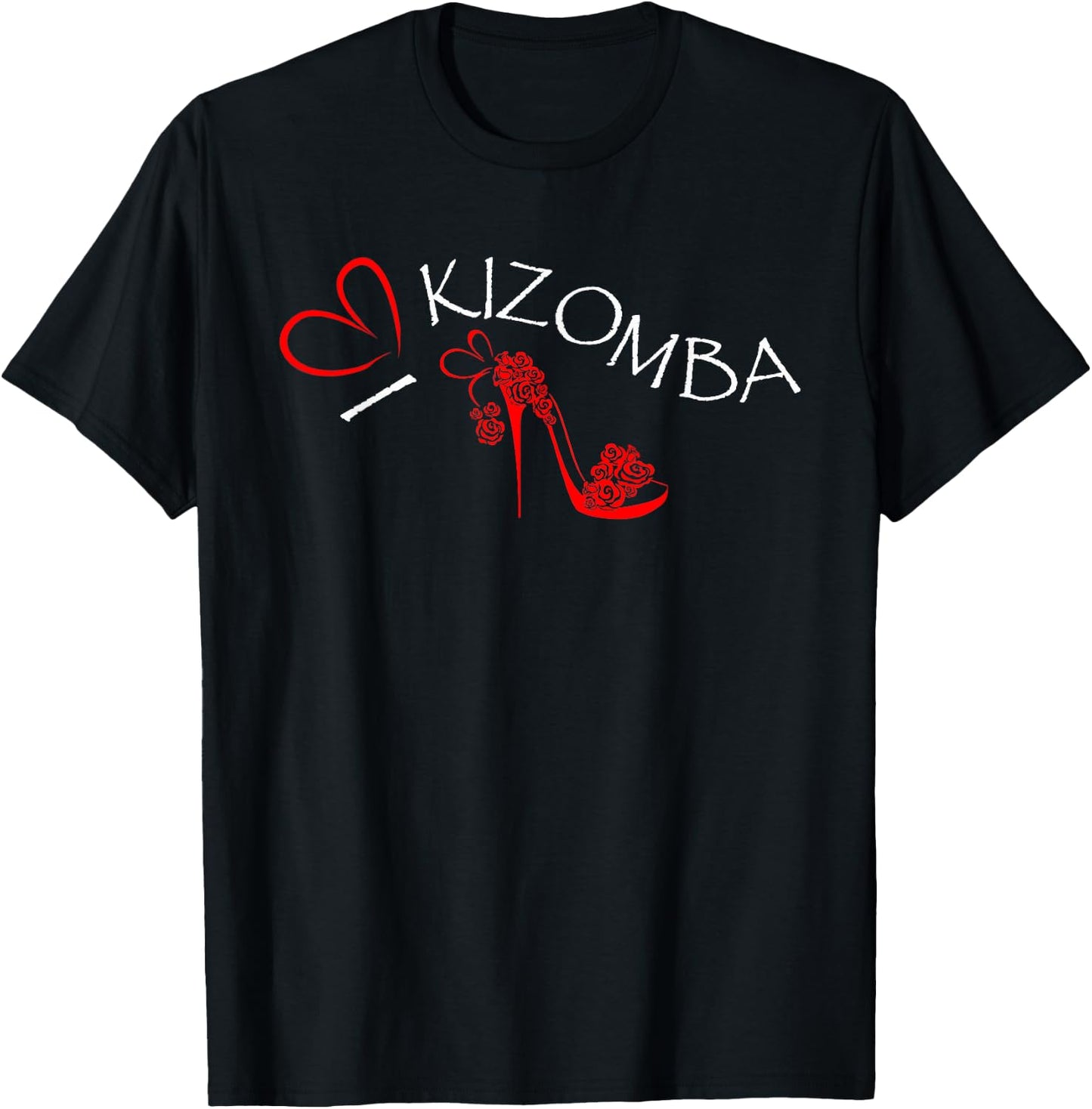 I Love Kizomba - Dance Shirts - Dark T-Shirt - T-Shirt | Black
