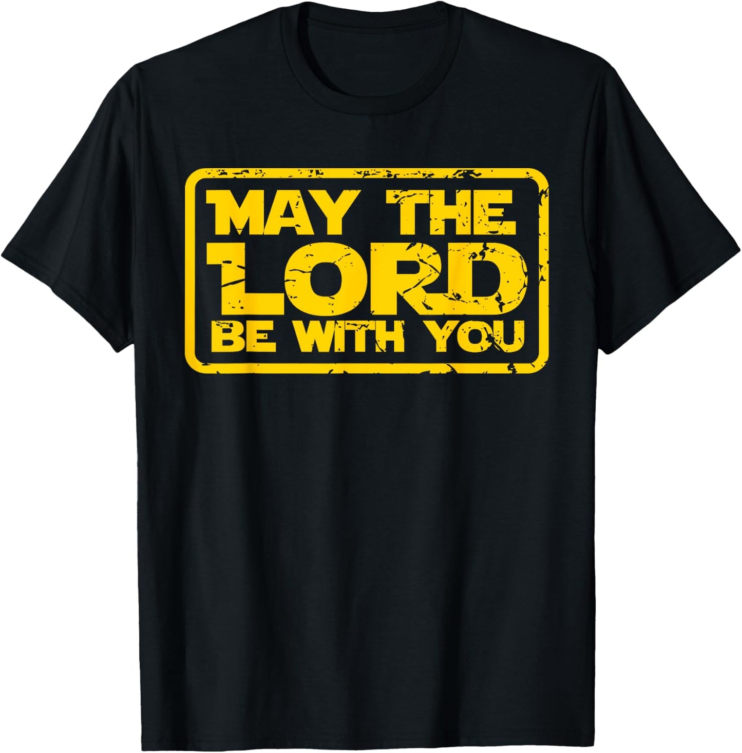 May the Lord be With You Christian for Teen Boy Girl T Shirt T-Shirt - T-Shirt | Black