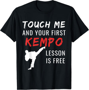 Funny Kempo - Self Defense Instructor Design T-Shirt - T-Shirt | Black