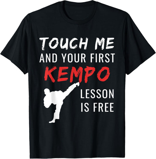 Funny Kempo - Self Defense Instructor Design T-Shirt - T-Shirt | Black