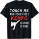 Funny Kempo - Self Defense Instructor Design T-Shirt - T-Shirt | Black