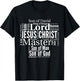 The Names of Jesus white text T-Shirt - T-Shirt | Black