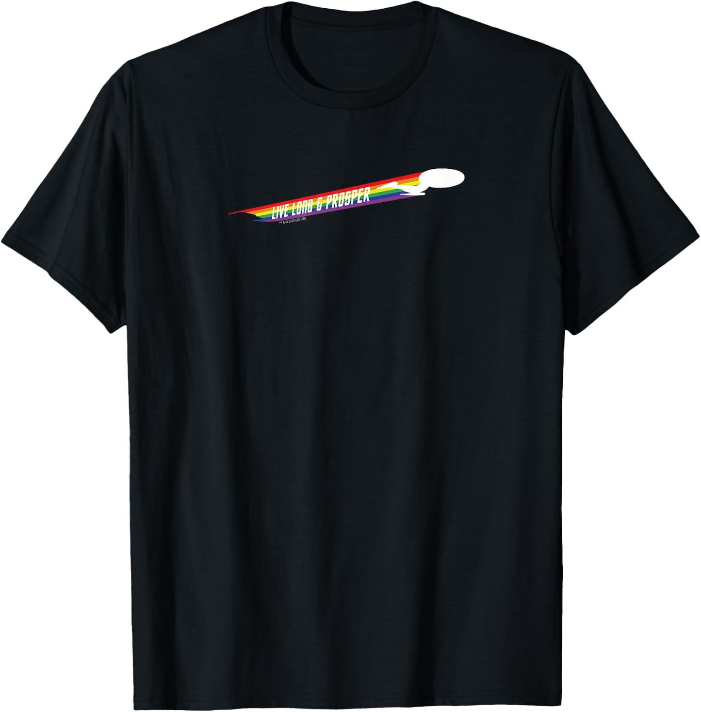 Star Trek: Discovery Live Long Pride T-Shirt - T-Shirt | Black