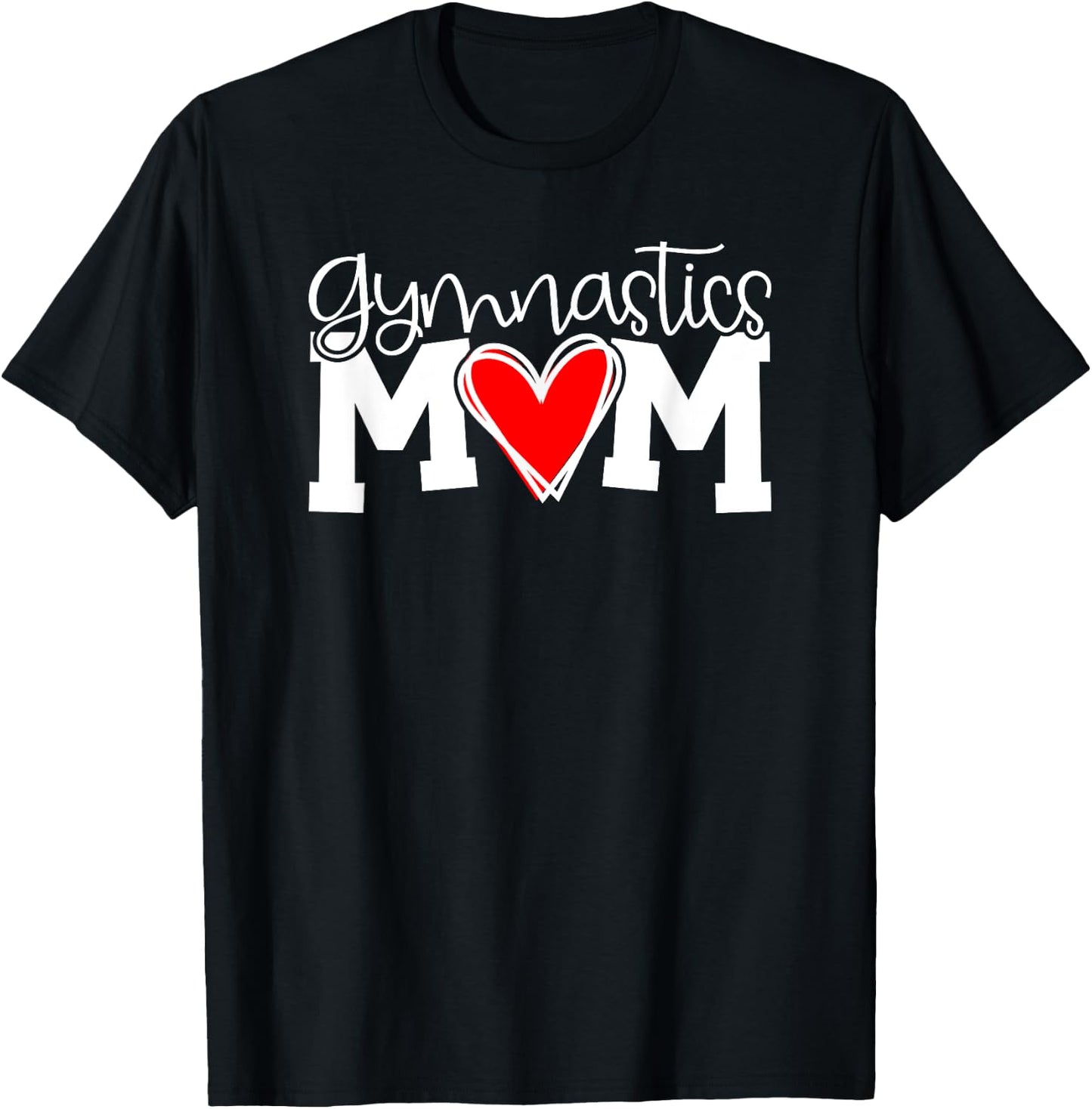 Awesome Gymnastics Gymnast, Gym Mom Gift T-Shirt - T-Shirt | Black