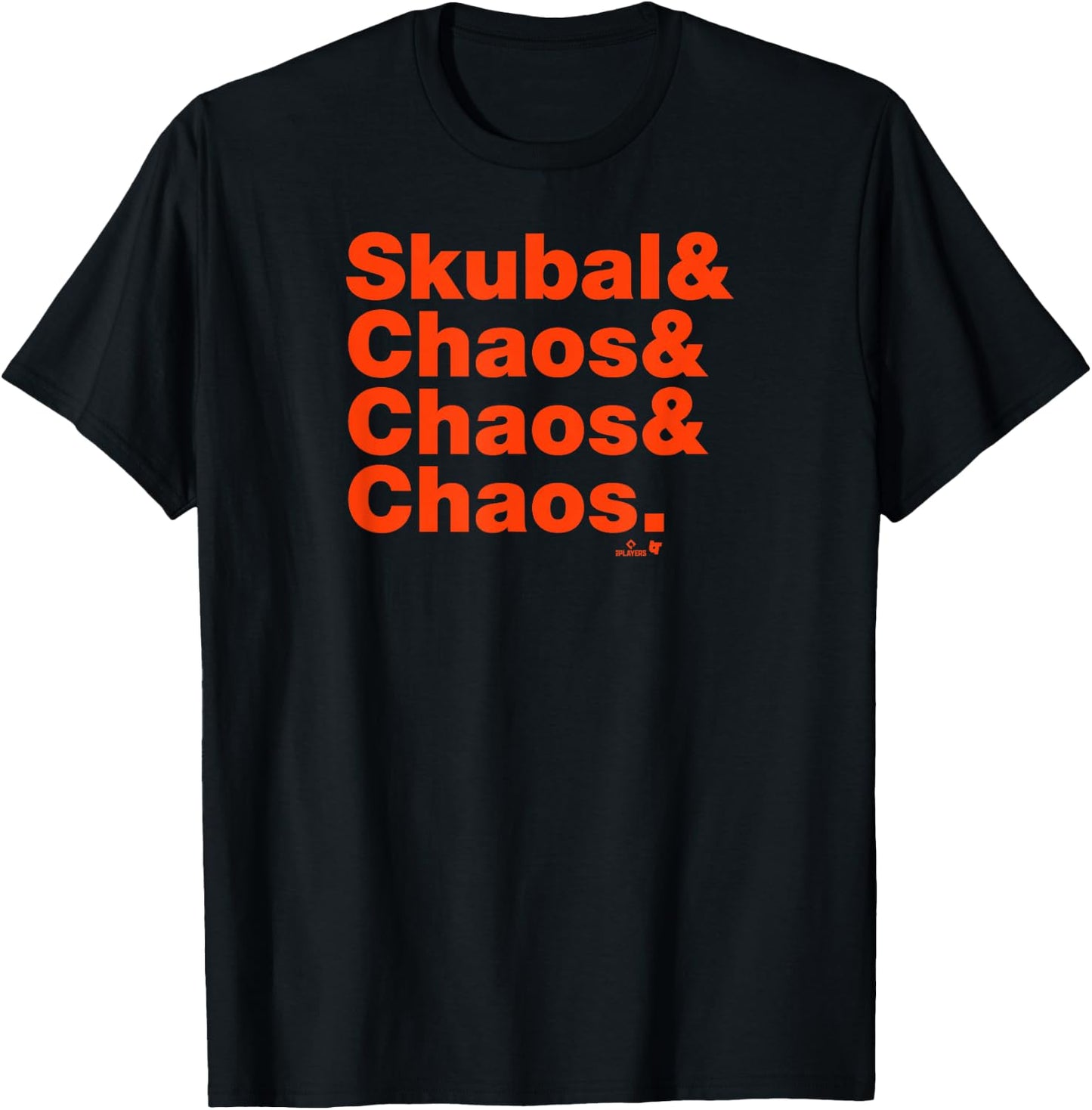 Tarik Skubal & Pitching Chaos - Detroit Baseball T-Shirt - T-Shirt | Black