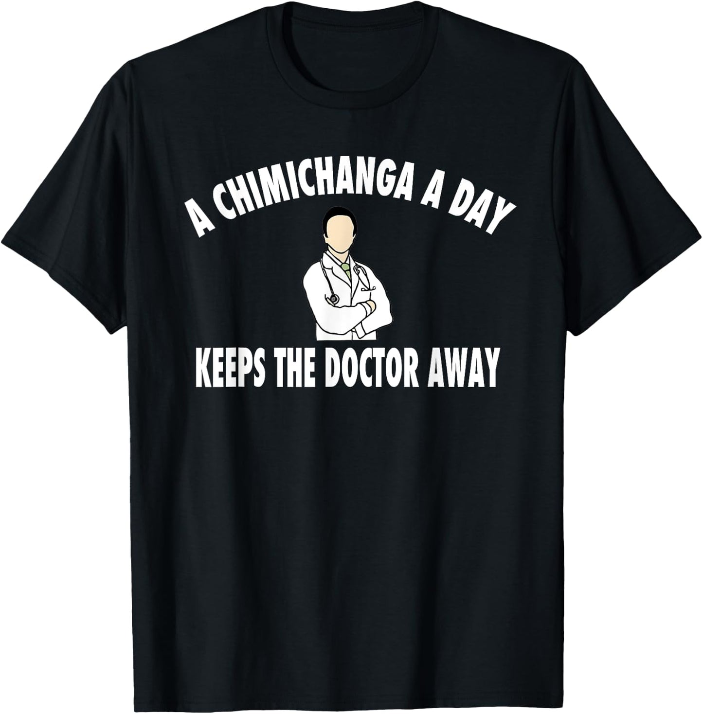 Funny Chimichanga Gift Shirt T-Shirt - T-Shirt | Black